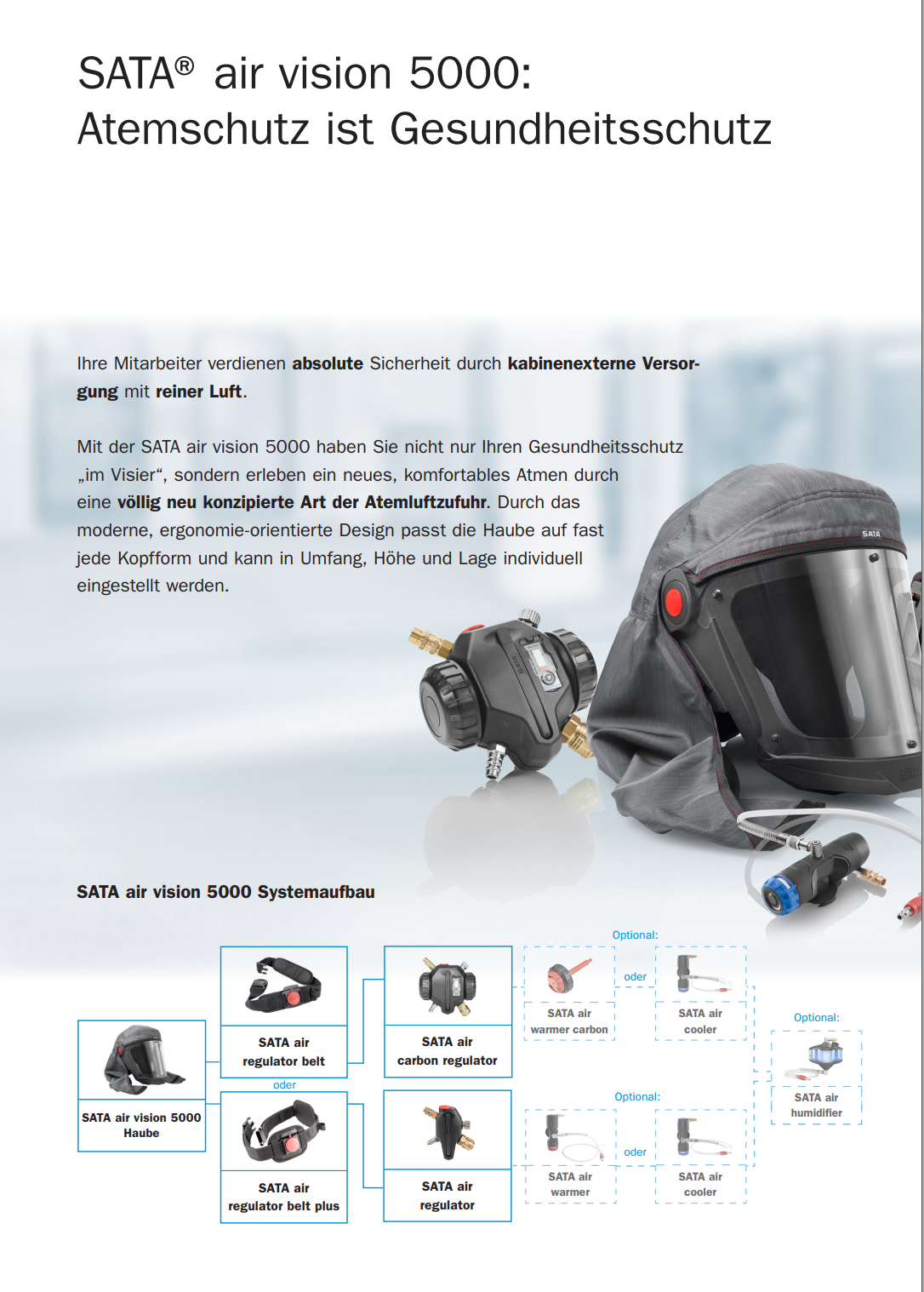 SATA Air Vision 5000, Prospekt