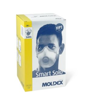 Moldex Einwegmaske FFP2 NR D mit Solo-Band und Klima-Ventil, 20 Stück