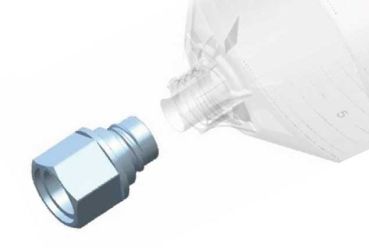 HSM Schraub-Adapter Anschluss (SA) für SPA-System easy line SA, für SATA GR