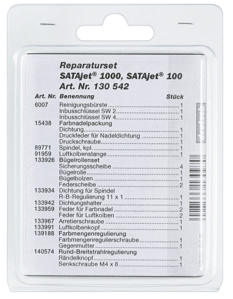 Reparatur-Set für SATAjet 1000, jet 100