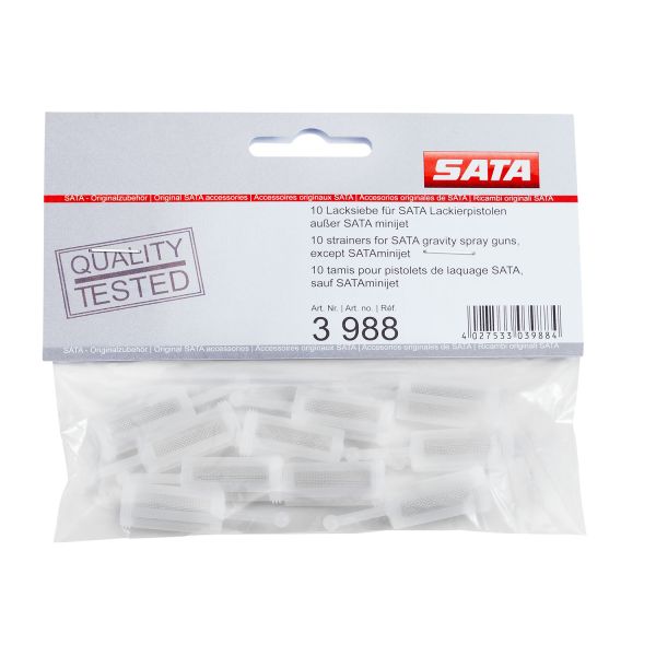 SATA Lacksieb, 300 μm für SATA Lackierpistolen außer SATAminijet 3000 B