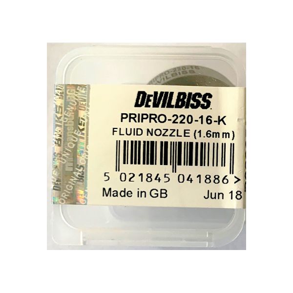 DeVilbiss Düse 1,6 mm PRIPRO-220-16