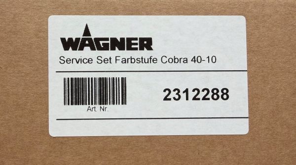Wagner Service-Set Farbstufe für Wagner Cobra 40-10 - Aktionspreis!